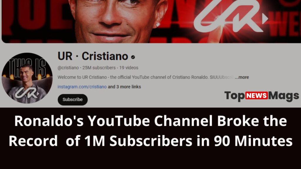 Ronaldo's YouTube Channel